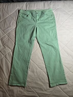 LC Lauren Conrad Mint Green Jeans 14